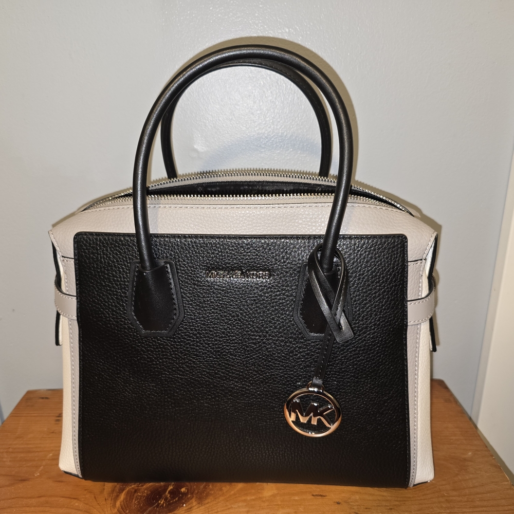 Michael Kors Mercer Medium Belted Satchel